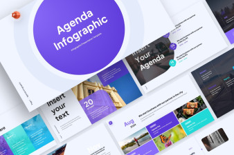 Agenda infographic